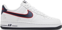 Nike Кроссовки Wmns Air Force 1 '07 'Houston Comets Four Peat', белый fj0710 100 | white