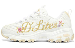 Кроссовки женские D"Lites 1.0 Chunky с низким верхом, белые/желтые/красные Skechers 149640-wmlt