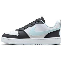 Кроссовки для скейтборда Court Borough женские, низкие, черный/белый/голубой Nike hq3258-060 | cyan