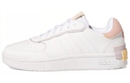 Кроссовки для скейтбординга Postmove женские с низким верхом Cloud White/Bliss Pink/Green Adidas Neo gw0348