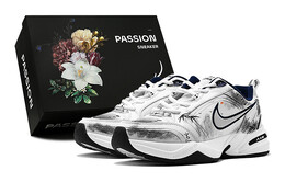 Массивные кроссовки Nike Air Monarch 4 унисекс, Black 415445-102(teams2-水墨老爹s-box) | black