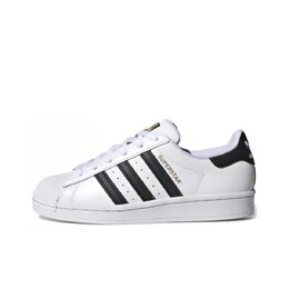 Кроссовки Adidas Superstar Skateboarding Shoes Women's Low-top White/Black, черный fu7712-白黑 | fu7712 white/black