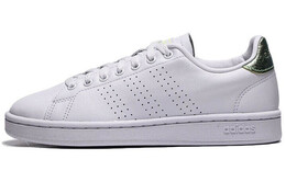 Кроссовки для скейтбординга ADVANTAGE женские, низкие, белые/зеленые Adidas Neo fy8956