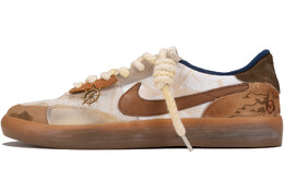 Кроссовки для скейтбординга Heritage, унисекс, низкие, коричневый Nike cd5010-102(teamf-奇幻加勒比) | off white