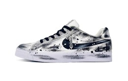 Кроссовки для скейтбординга Court Royale, унисекс, низкие, черный/белый Nike bq4222-103(team11-暗夜流光男款黑白) | black/white