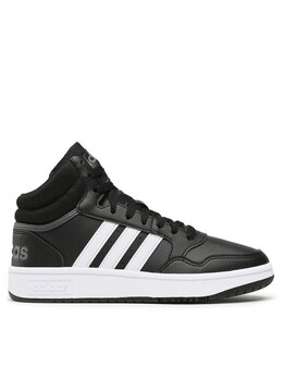 Кроссовки Adidas, черный hoops 3.0 mid classic vintage shoes gw3020 | fekete