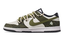 Кроссовки Nike Dunk Skateboard Shoes Unisex Low-Top White Green dd1391-100(team144-枯木逢春) | white/green