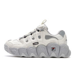 Кроссовки женские Croissant Low-Top Light White / Silver Grey Fila f12w441102fwa | white gray