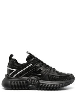 Кроссовки Philipp Plein Stones Runner, черный pacsusc0463ple075n | черный