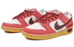 Кроссовки Nike Dunk SB Skateboard Shoes Unisex Low-Top Burgundy dv5429-600(team27-男女同款草莓熊s-box