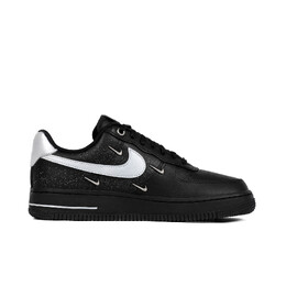 Кроссовки Nike Air Force 1 Skateboarding Shoes Women's Low-top Black/silver, черный/серебряный hq1180-001(team186-银河繁星) | black/silver