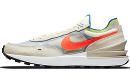Кроссовки Nike Waffle, белый/голубой/оранжевый da7995-101