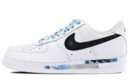 Кроссовки Nike Air Force 1 Skateboard Shoes Women's Low-Top Blue Black Color 314192-117