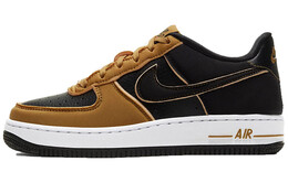 Кроссовки Nike Air Force 1 Low Black Pink Barely Volt 'Black Yellow Orange' GS cd7406-003