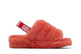 Кроссовки Ugg Wmns Fluff Yeah Slide, красный 1095119 rcrr | red