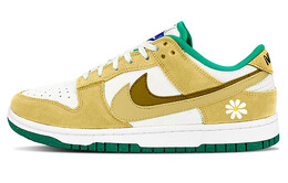 Женские кроссовки для скейтбординга Nike Dunk, Warm Golden Brown do9457-101(teamy-女款双勾芒果糯米黄白) | warm golden brown