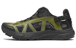 Кроссовки Lifestyle унисекс с низким верхом черного/зеленого цвета Salomon 472225