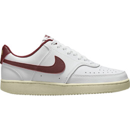Кроссовки Nike Wmns Court Vision Low Next Nature, белый/бордовый dh3158-106