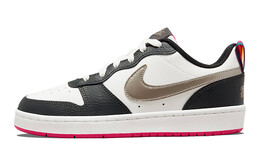 Кроссовки Nike Court Borough Low 2 Off Noir Pink Prime GS dj0040-100