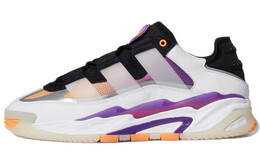 Кроссовки Adidas Niteball 1.0 Lifestyle, белый/черный/фиолетовый s24138