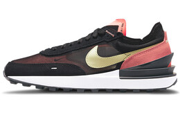Кроссовки Nike Waffle One Black Lime Ice Magic Ember Women's dc2533-002