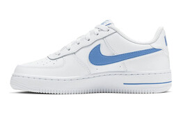 Кроссовки Nike Air Force 1 Low White University Blue GS av6252-102