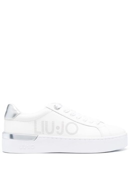 Кроссовки Liu Jo With Logo, белый/серебристый ba3025px026 | белый