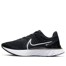 Кроссовки react infinity run flyknit 3 Nike, черный dd3024-001 | black/white