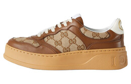 Кроссовки Gucci GG GG Beige Ebony (женские) 676092 upg20 2866