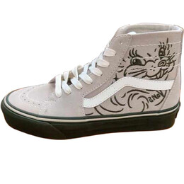 SK8 HI Скейтборд Кроссовки Унисекс Высокий Верх Серый Vans vn0a5krucch | gray