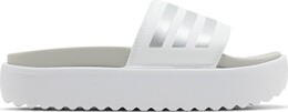Adidas Кроссовки Wmns Adilette Platform Slide 'White Zero Metallic', белый ie9703 | white