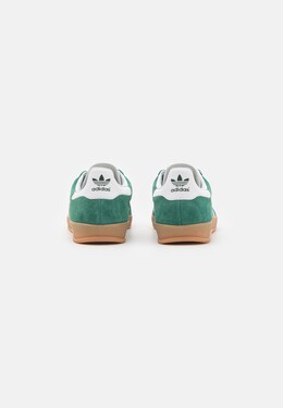 Кроссовки на шнуровке GAZELLE INDOOR Adidas, темно-зеленый ad115o1q9-m12 | collegiate green/footwear white