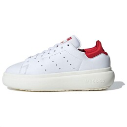 Кроссовки Adidas STAN SMITH PF Skateboarding Shoes Women's Low-top, белый/красный ie0452 | white/red