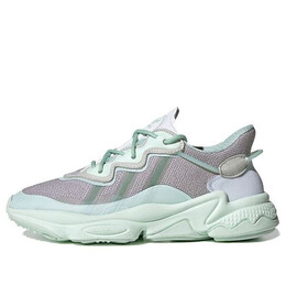 Кроссовки оригиналы ozweego Adidas, серый fv9751 | grey/green