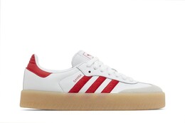 Adidas Кроссовки Wmns Sambae 'White Scarlet Gum', белый id0438 | white