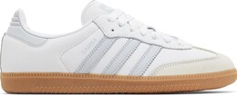 Adidas Кроссовки Wmns Samba OG 'White Halo Blue Gum', белый ie0877 | white