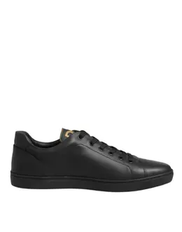 Dolce & Gabbana Black Street Life Low Top Men Sneakers Shoes - EU45/US12 mv7967-45