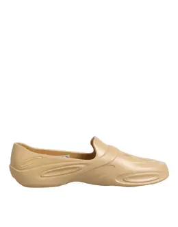 Dolce & Gabbana Beige Rubber Slides Low Top Sneakers Shoes - EU44/US11 mv8005-44