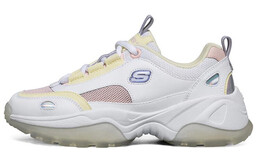 Кроссовки женские Kozmiks Chunky средней высоты, белые/желтые Skechers 88888407-wyl
