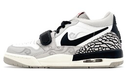 Баскетбольные кроссовки Legacy 312 Vintage женские низкие черный белый серый Jordan cd9054-101(team414-祥云) | black white gray