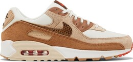 Nike Кроссовки Wmns Air Max 90 AMD 'Brown Snakeskin', коричневый dx9502 100 | brown