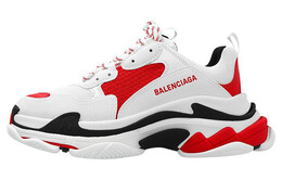 Кроссовки Balenciaga Women's Triple S Sneaker 'White Red Black' 524039w2fw51261