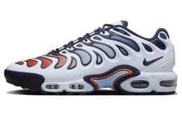 Кроссовки Nike Air Max Plus Drift Football Grey Thunder Blue, белый/синий fd4290-004 | white/blue