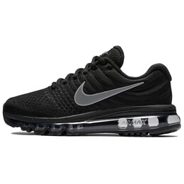 Кроссовки Air Max 2017 женские с низким верхом, черный/серый Nike 849560-001 | black/gray