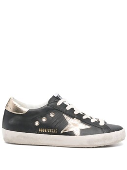 Кроссовки Golden Goose Super-Star, черный gwf00101f006875 | черный