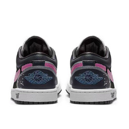 Баскетбольные кроссовки Air 1 Vintage Unisex Low-Go White/Black Jordan dc0774-040(team10-黑粉5) | black