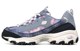 Кроссовки Skechers D'Lites 1.0 Chunky Sneakers Women's Low-Top Navy/Multicolor 149251-nvmt