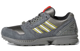 Кроссовки Adidas ZX 8000 Lifestyle Unisex, темно-серый/желтый fy7080