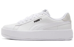 Кроссовки Puma Women's Lily Platform Leather 'White' 384617-01