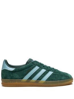 Кроссовки Adidas Gazelle Indoor, зеленый ig9979 | зеленый